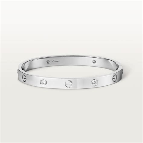 how much is a silver cartier love bracelet|best price cartier love bracelet.